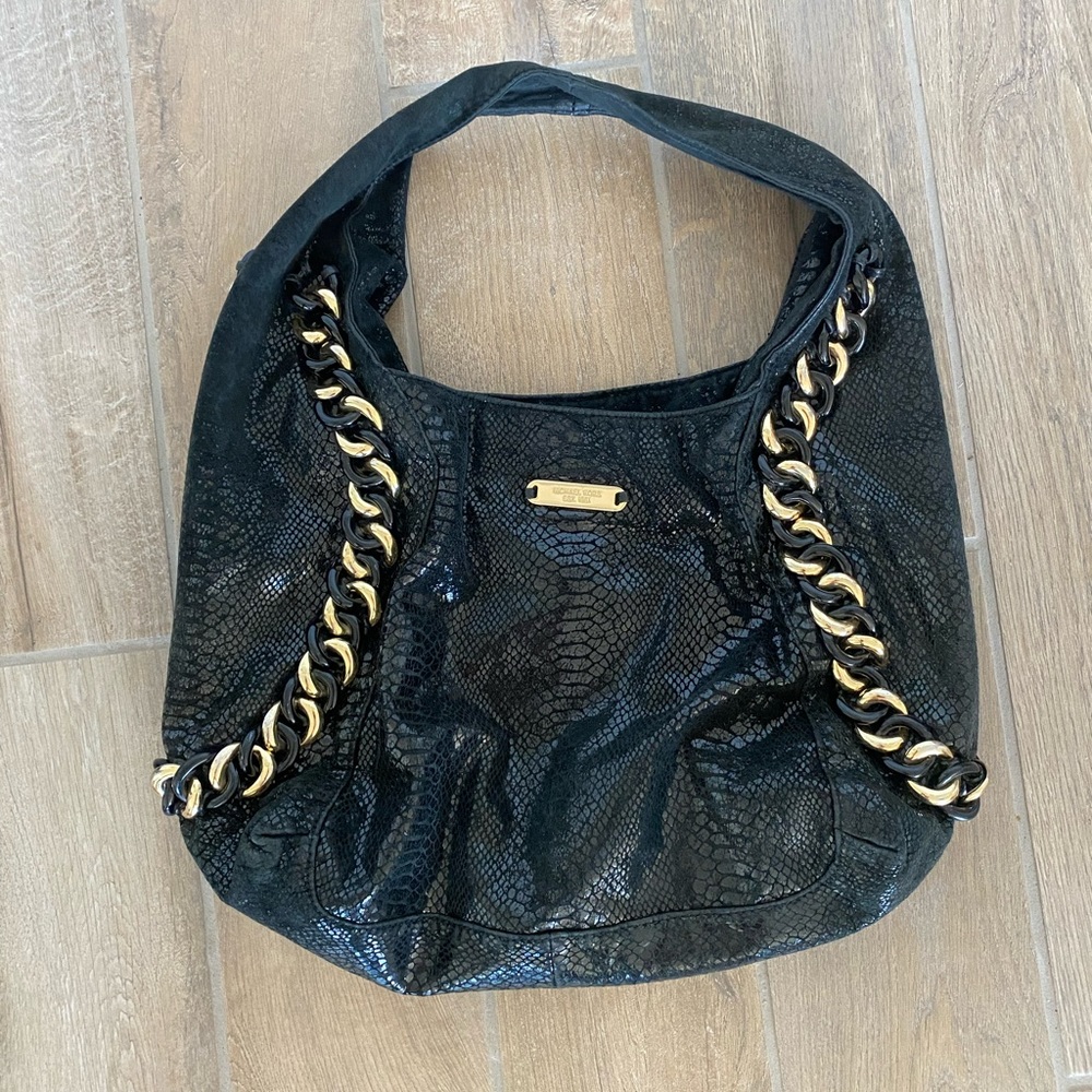 Michael Kors Python Chain Strap Hobo - image 1
